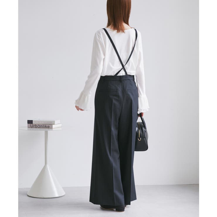 フレアシルエットサスペンダー付きパンツ | ROPE' PICNIC | 詳細画像13 
