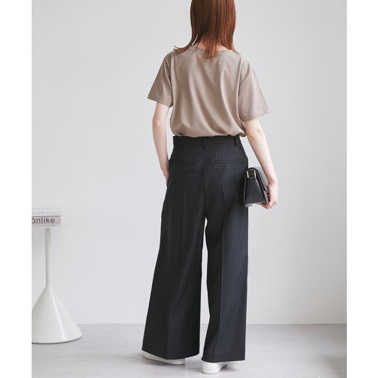 フレアシルエットサスペンダー付きパンツ | ROPE' PICNIC | 詳細画像19 