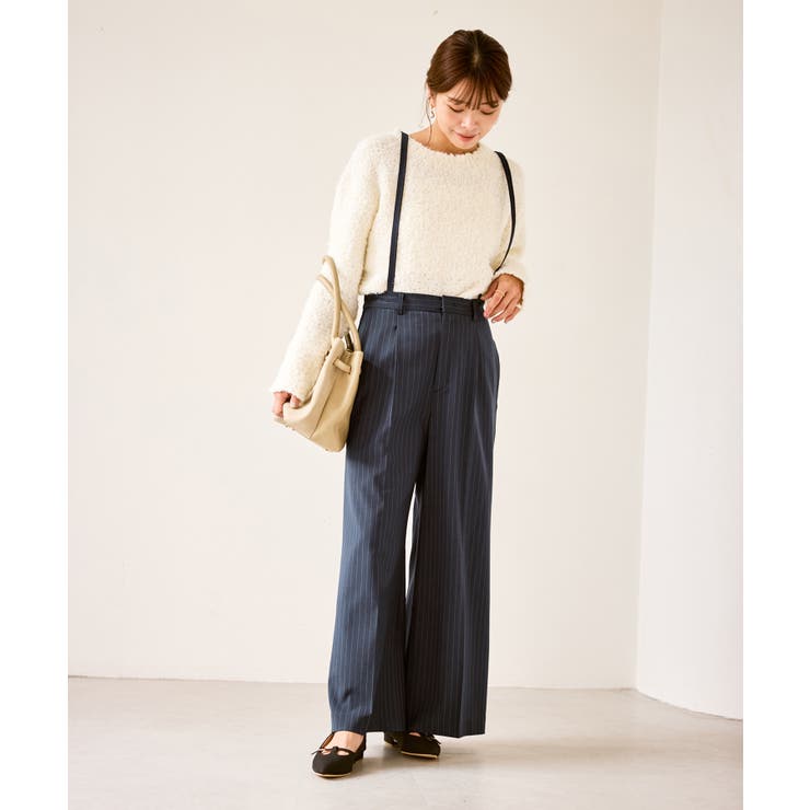 フレアシルエットサスペンダー付きパンツ | ROPE' PICNIC | 詳細画像3 