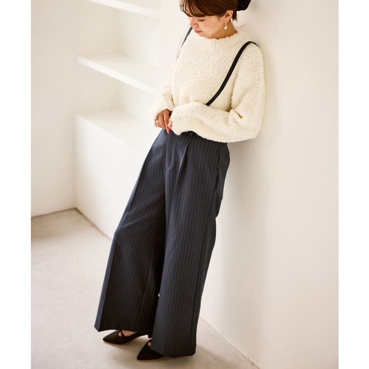 フレアシルエットサスペンダー付きパンツ | ROPE' PICNIC | 詳細画像6 