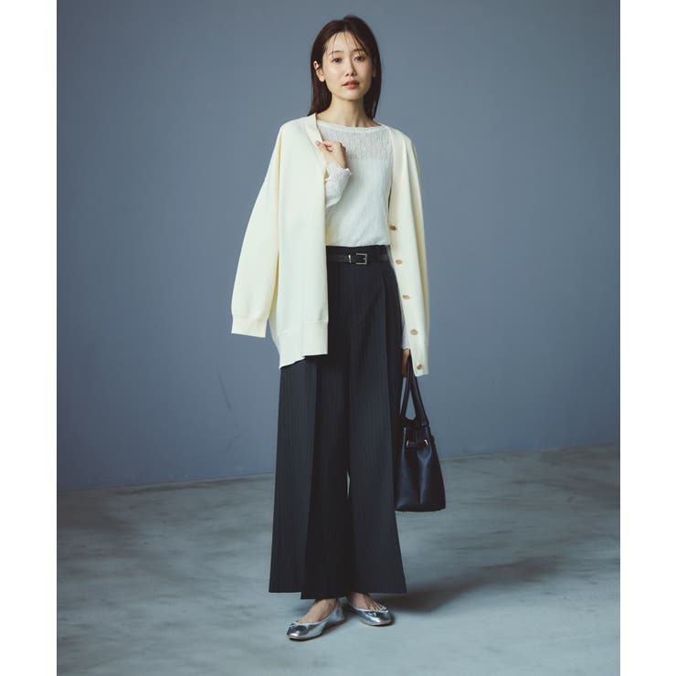 フレアシルエットサスペンダー付きパンツ | ROPE' PICNIC | 詳細画像9 