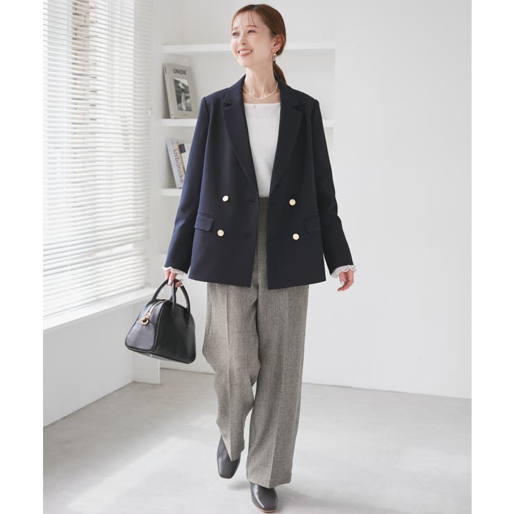 ベイカーワイドパンツ/通勤対応 | ROPE' PICNIC | 詳細画像18 