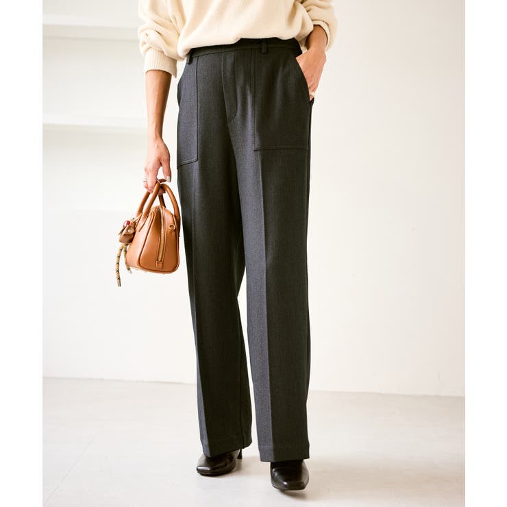 ベイカーワイドパンツ/通勤対応 | ROPE' PICNIC | 詳細画像4 