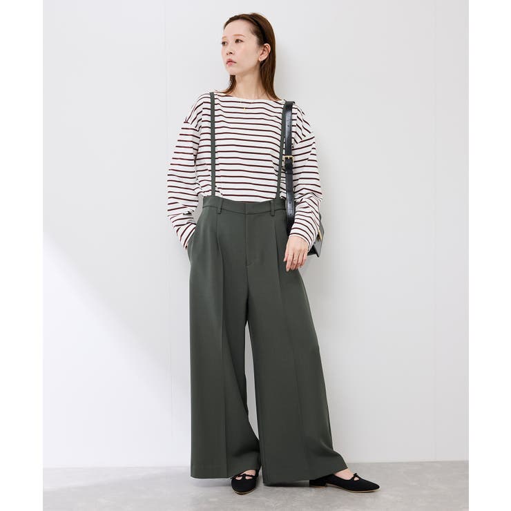 フレアシルエットサスペンダー付きパンツ | ROPE' PICNIC | 詳細画像11 