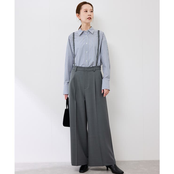 フレアシルエットサスペンダー付きパンツ | ROPE' PICNIC | 詳細画像15 