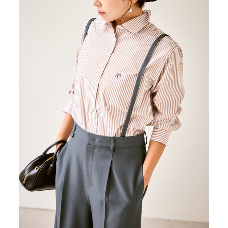 フレアシルエットサスペンダー付きパンツ | ROPE' PICNIC | 詳細画像4 