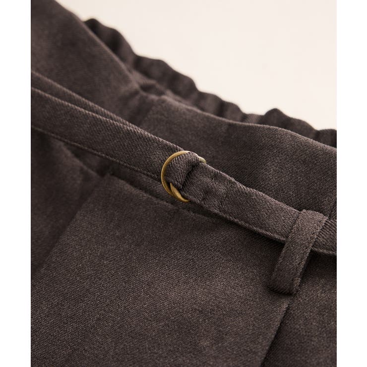 裏起毛無地＆チェックアソートワイドパンツ/防シワ | ROPE' PICNIC | 詳細画像36 