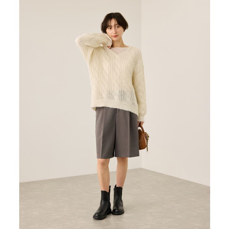 ウエストタックハーフパンツ | ROPE' PICNIC | 詳細画像21 