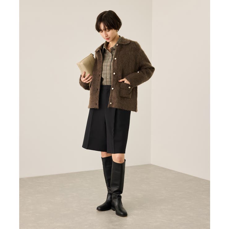 ウエストタックハーフパンツ | ROPE' PICNIC | 詳細画像8 