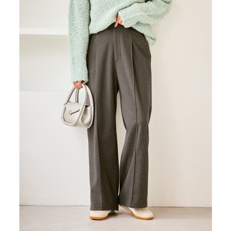 ブラウン系(21) | ジャージーワイドパンツ | ROPE' PICNIC