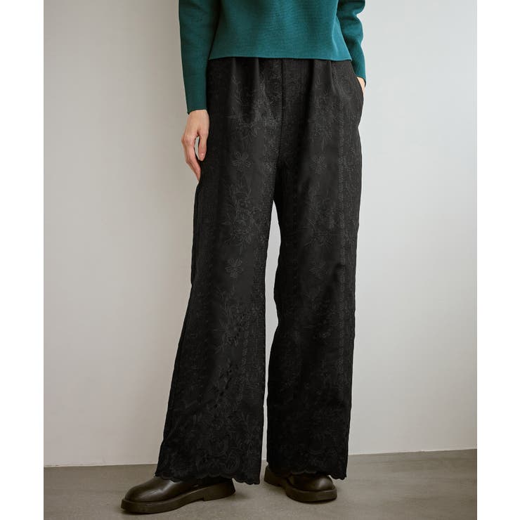 ウィンターイージー刺繍パンツ | ROPE' PICNIC | 詳細画像11 