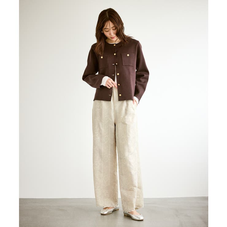 ウィンターイージー刺繍パンツ | ROPE' PICNIC | 詳細画像13 