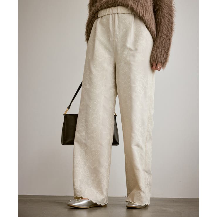 ウィンターイージー刺繍パンツ | ROPE' PICNIC | 詳細画像26 