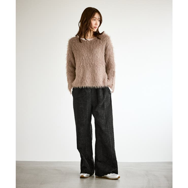 ウィンターイージー刺繍パンツ | ROPE' PICNIC | 詳細画像3 