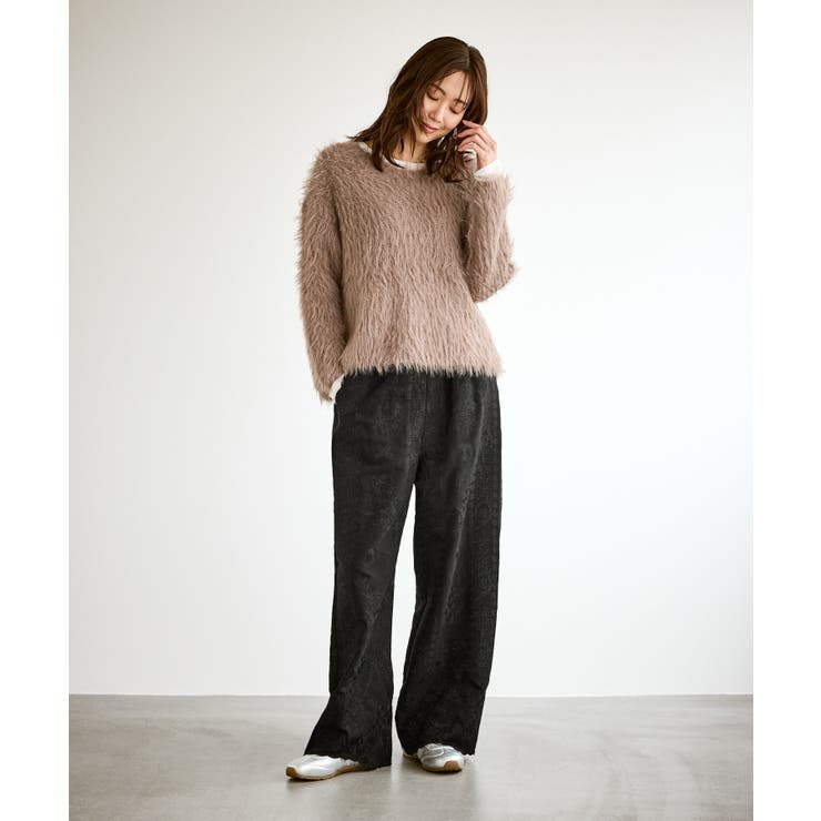 ウィンターイージー刺繍パンツ | ROPE' PICNIC | 詳細画像4 