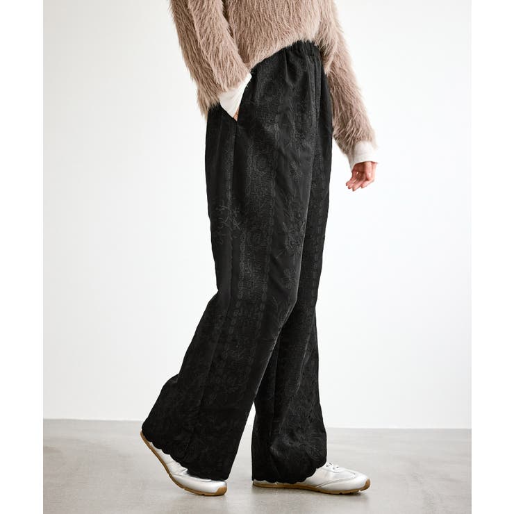 ウィンターイージー刺繍パンツ | ROPE' PICNIC | 詳細画像7 