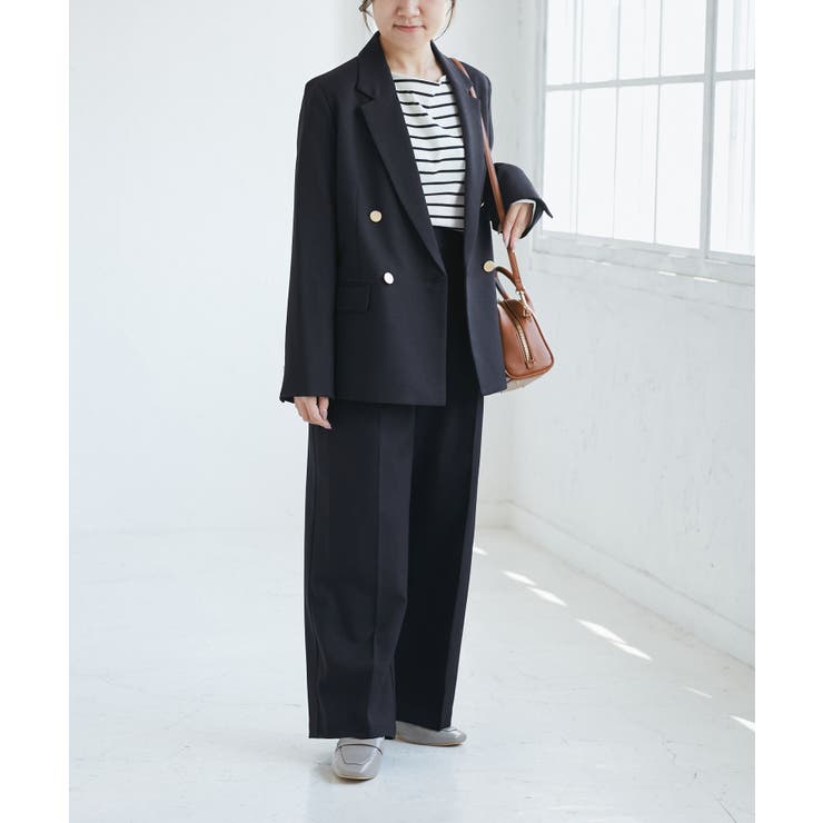 【低身長 小柄さんサイズ】レディハンサムシリーズ ウールライクウエストタックセミ… | ROPE' PICNIC | 詳細画像25 