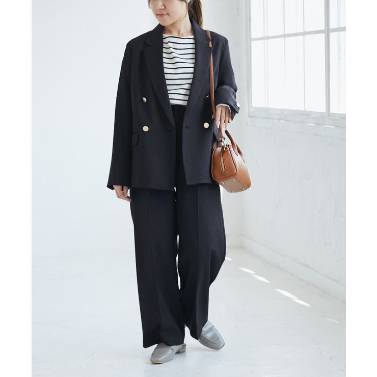 【低身長 小柄さんサイズ】レディハンサムシリーズ ウールライクウエストタックセミ… | ROPE' PICNIC | 詳細画像26 