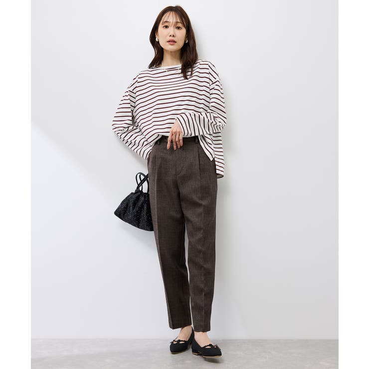 スリートーンツイードテーパードパンツ/セットアップ対応 | ROPE' PICNIC | 詳細画像9 