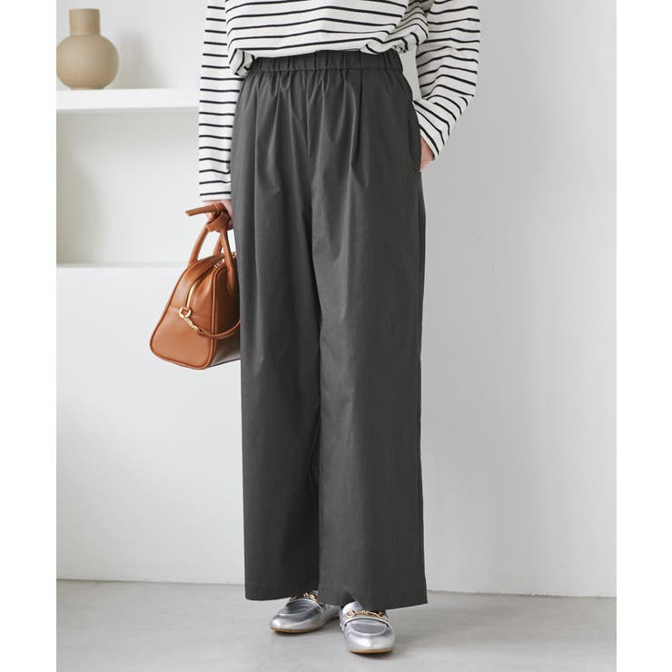 キレイ目イージーワイドパンツ/UVカット | ROPE' PICNIC | 詳細画像1 