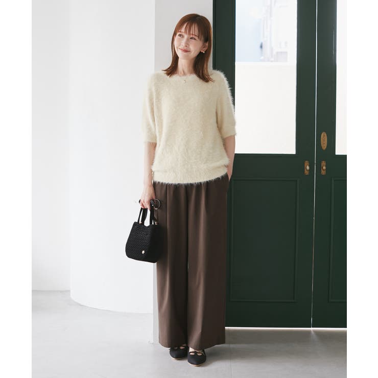 キレイ目イージーワイドパンツ/UVカット | ROPE' PICNIC | 詳細画像12 