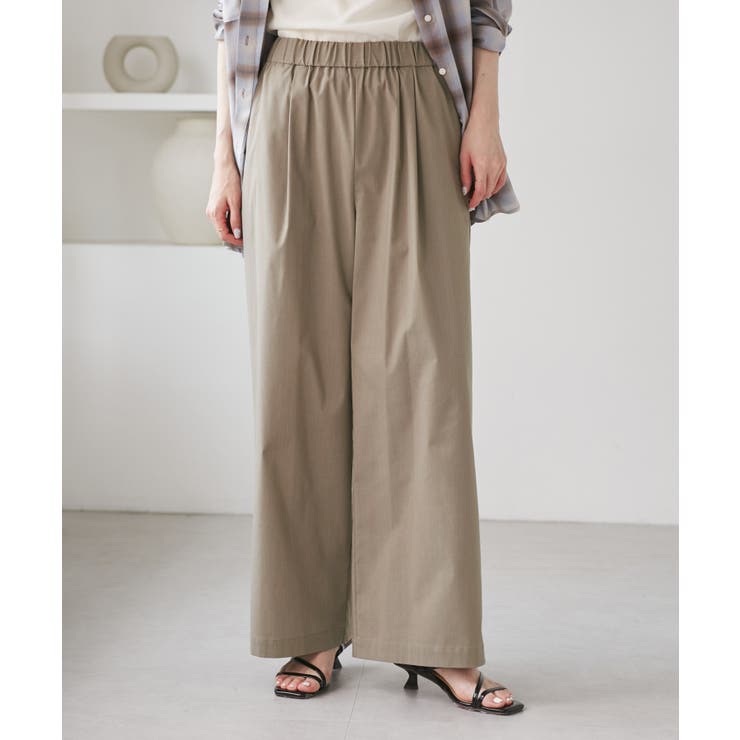キレイ目イージーワイドパンツ/UVカット | ROPE' PICNIC | 詳細画像21 