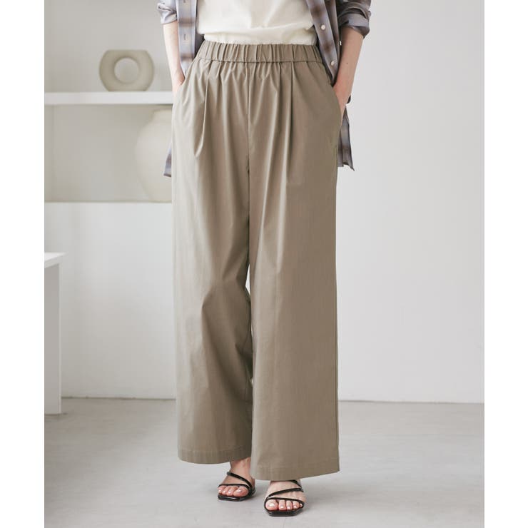 キレイ目イージーワイドパンツ/UVカット | ROPE' PICNIC | 詳細画像22 