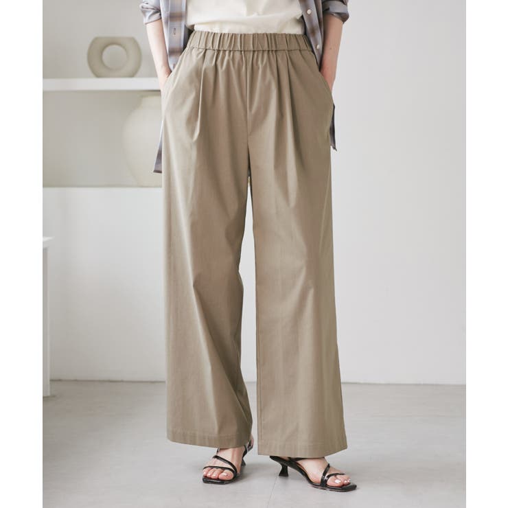 キレイ目イージーワイドパンツ/UVカット | ROPE' PICNIC | 詳細画像24 