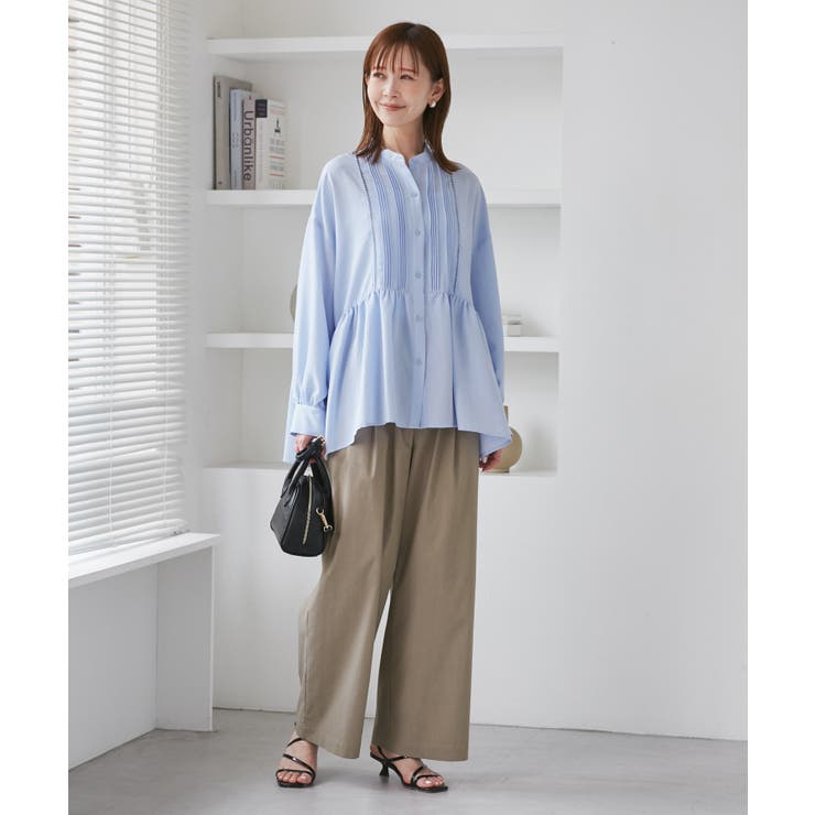 キレイ目イージーワイドパンツ/UVカット | ROPE' PICNIC | 詳細画像26 