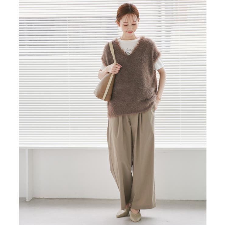 キレイ目イージーワイドパンツ/UVカット | ROPE' PICNIC | 詳細画像28 