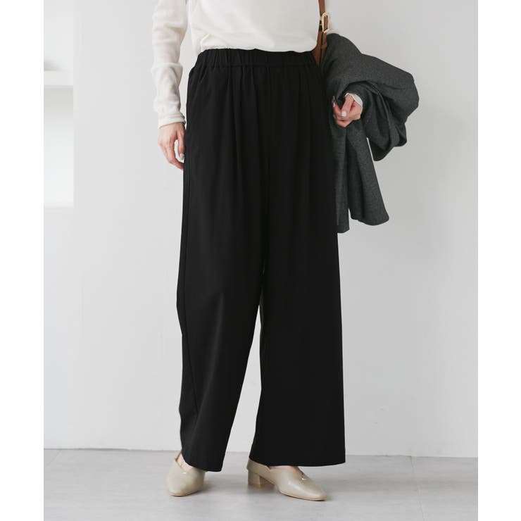 キレイ目イージーワイドパンツ/UVカット | ROPE' PICNIC | 詳細画像4 