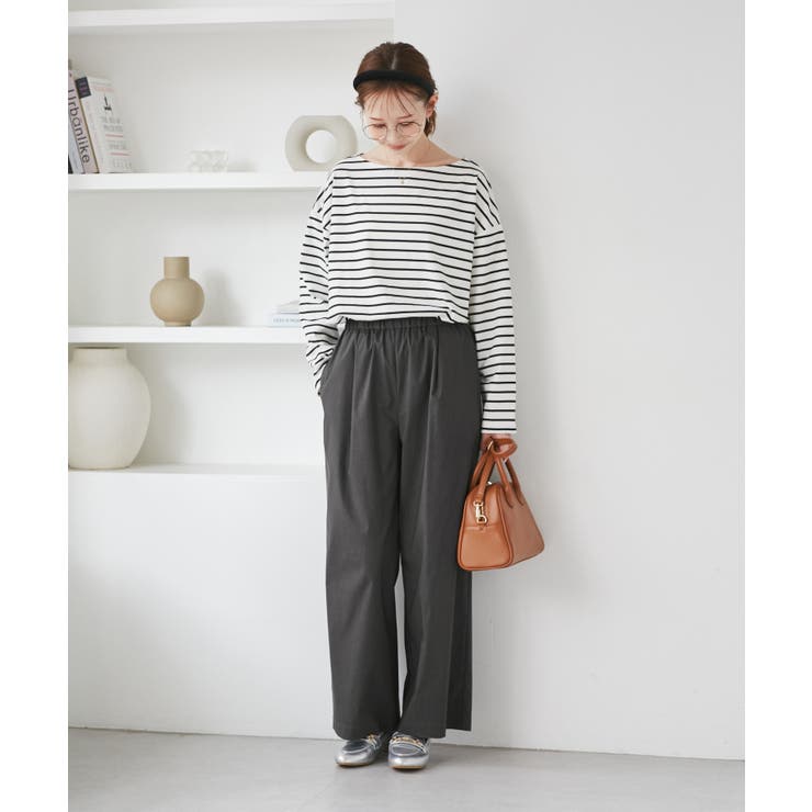 キレイ目イージーワイドパンツ/UVカット | ROPE' PICNIC | 詳細画像8 