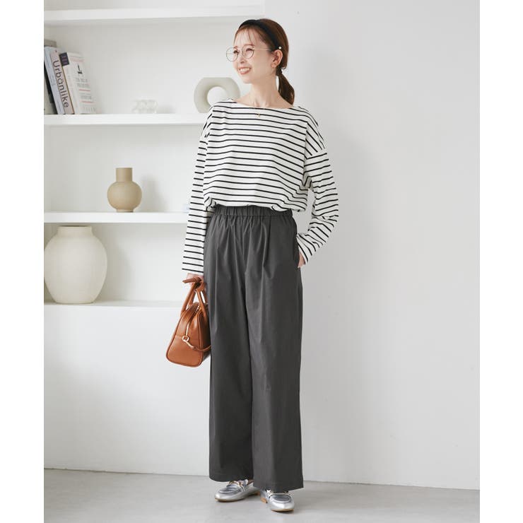 キレイ目イージーワイドパンツ/UVカット | ROPE' PICNIC | 詳細画像9 