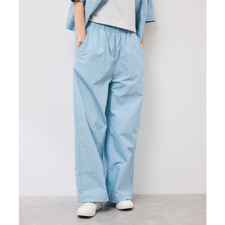 サックス(48) | 【Dickies】コットンダンプドロストリラックスパンツ | ROPE' PICNIC