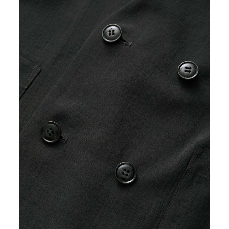 セットアップ対応/麻調シアーノーカラージャケット/接触冷感・UVカット | ROPE' PICNIC | 詳細画像38 