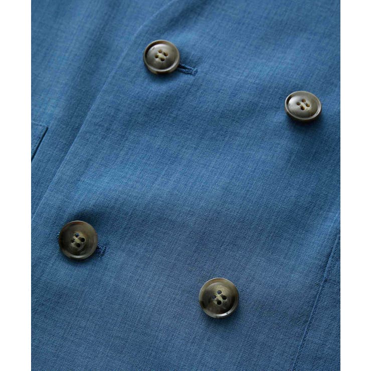 セットアップ対応/麻調シアーノーカラージャケット/接触冷感・UVカット | ROPE' PICNIC | 詳細画像40 