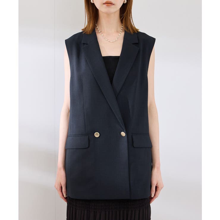 カナパスリーブレスジャケット セットアップ対応 | ROPE' PICNIC | 詳細画像17 