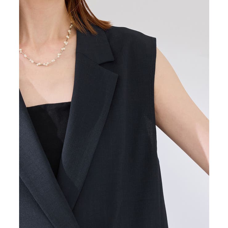 カナパスリーブレスジャケット セットアップ対応 | ROPE' PICNIC | 詳細画像21 