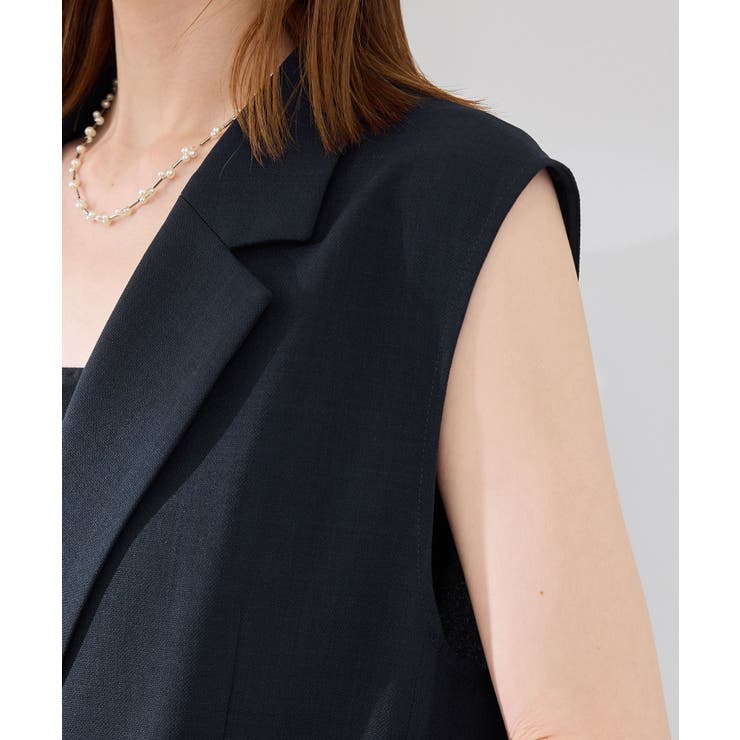 カナパスリーブレスジャケット セットアップ対応 | ROPE' PICNIC | 詳細画像22 