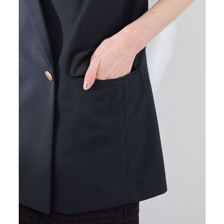 カナパスリーブレスジャケット セットアップ対応 | ROPE' PICNIC | 詳細画像23 