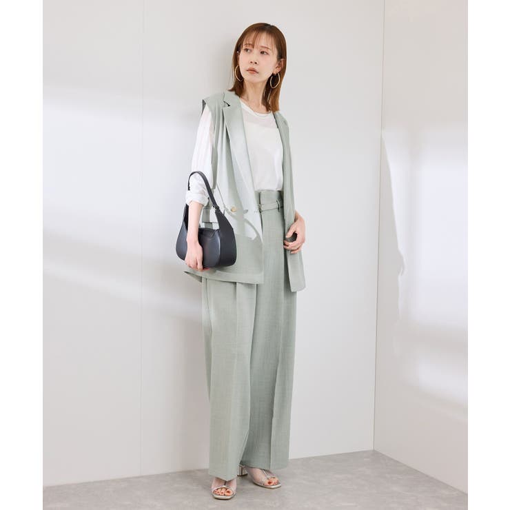 カナパスリーブレスジャケット セットアップ対応 | ROPE' PICNIC | 詳細画像6 