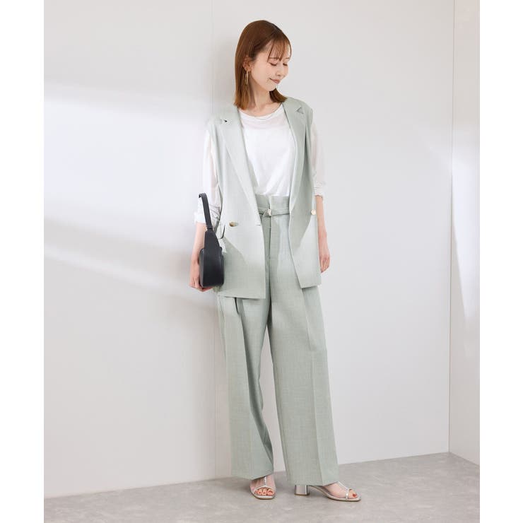 カナパスリーブレスジャケット セットアップ対応 | ROPE' PICNIC | 詳細画像7 