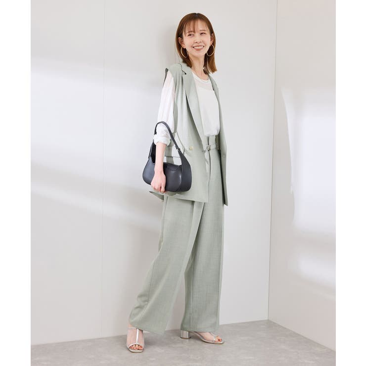 カナパスリーブレスジャケット セットアップ対応 | ROPE' PICNIC | 詳細画像8 