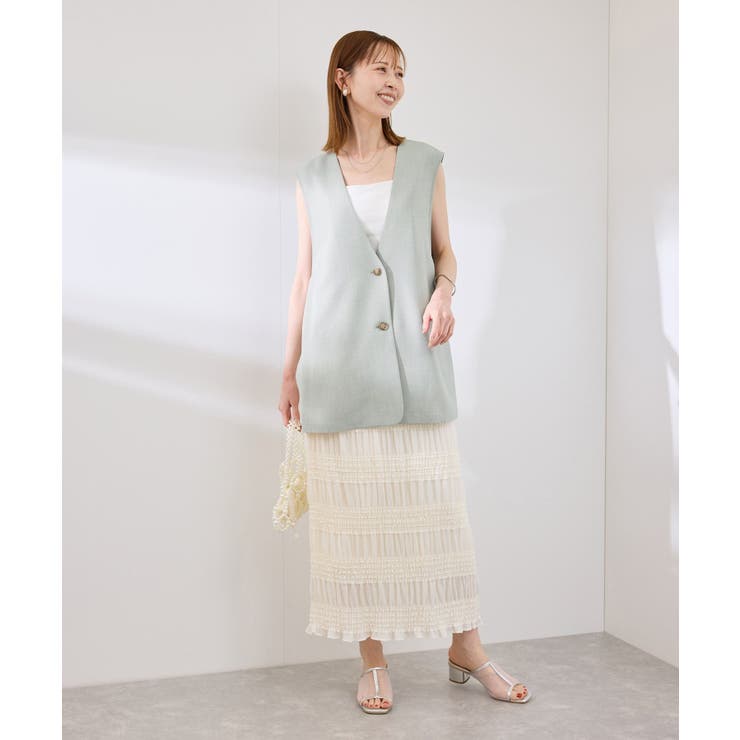 【抗菌防臭・接触冷感・UVカット】カナパノースーリージレ/セットアップ対応 | ROPE' PICNIC | 詳細画像7 