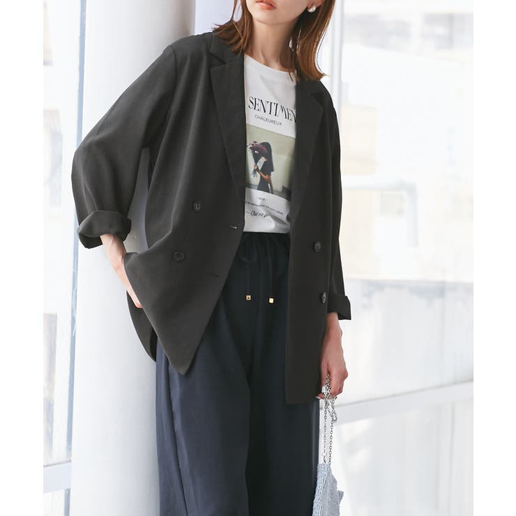 シアーテーラードジャケット セットアップ対応 | ROPE' PICNIC | 詳細画像19 