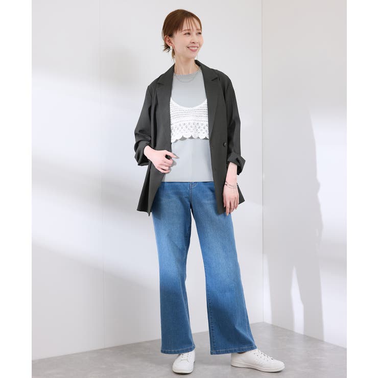 シアーテーラードジャケット セットアップ対応 | ROPE' PICNIC | 詳細画像21 