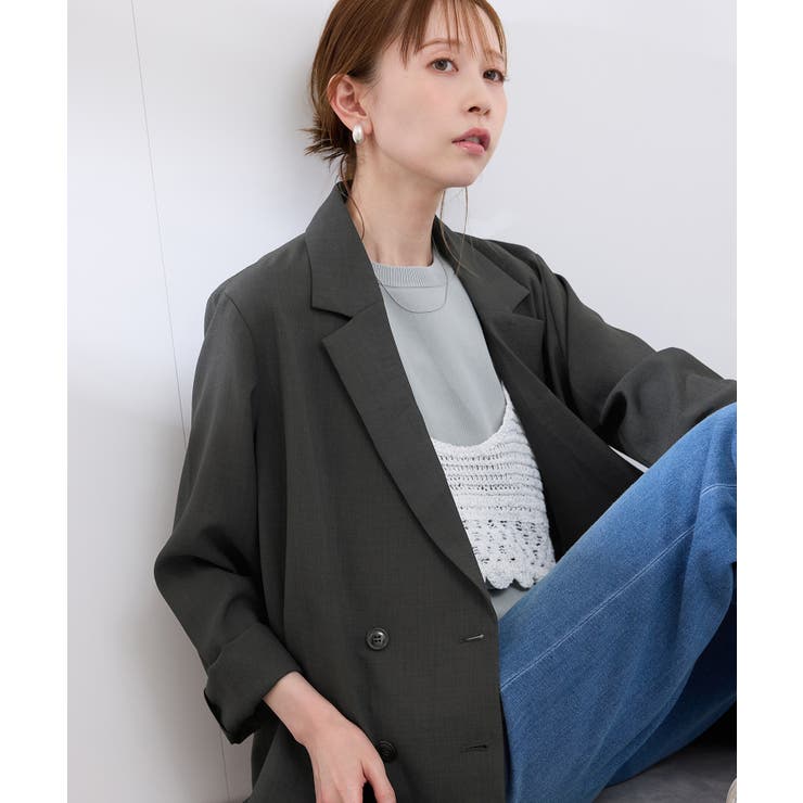 シアーテーラードジャケット セットアップ対応 | ROPE' PICNIC | 詳細画像22 