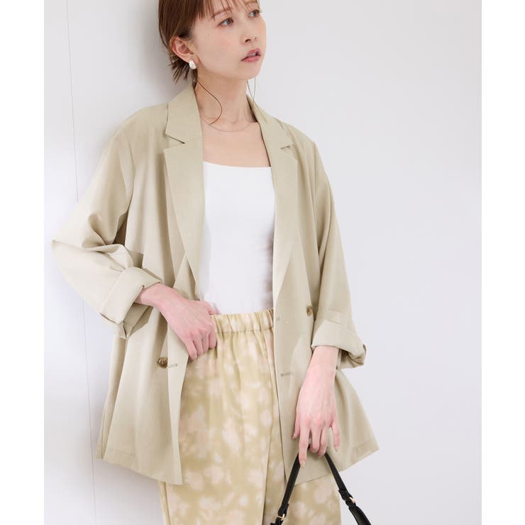 シアーテーラードジャケット セットアップ対応 | ROPE' PICNIC | 詳細画像30 