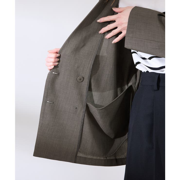 シアーテーラードジャケット セットアップ対応 | ROPE' PICNIC | 詳細画像43 