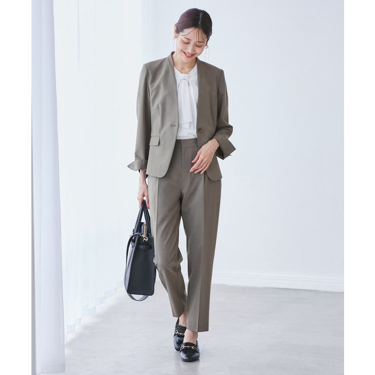 ノーラペルジャケット 通勤 セットアップ対応 | ROPE' PICNIC | 詳細画像10 